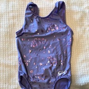 GK Purple Leotard - gymnastics